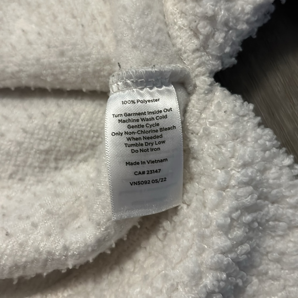 Haven Well Within Sherpa Funnel Neck Pullover - White - Picture 4 of 4